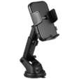 Amplify Anchor Series Extendable Car Dash Mount Phone Holder - Black