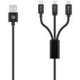 Amplify On the Fly 3-in-1 Charging Cable 1m