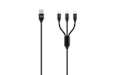 Amplify On-the-Move Braided 3-in-1 Charge Cable 18w