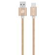 Bounce Cord Series Braided Micro USB Cable 2m - Champagne Gold