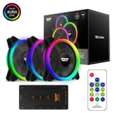 darkFlash DR12 PRO ARGB Cooling Fan - 3-in-1