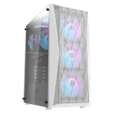 darkFlash DK352 ATX Computer Case - White