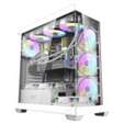 darkFlash DS900 ATX Computer Case - White