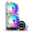darkFlash DX240 V2.6 Liquid CPU Cooler - White