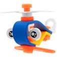 Edu-matic Flexi Build Mini Kit - Helicopter - 14 pcs