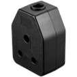 Ellies Rubber Double Janus Coupler