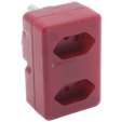 Ellies 2 Way High Surge Adaptor 2x16A (SANS164-2)