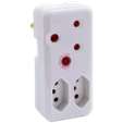 Ellies 3-Way Surge Adaptor - WT