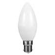Ellies 5w C37 Residential Candle Stick Bulb B22 CW