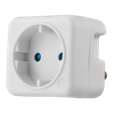 Ellies 1 Way Schuko Adaptor