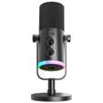 Fifine AM8 NEO RGB Dual Port Microphone with Stand