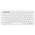 Logitech® Pebble Keys 2 K380s - Tonal White