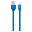 Pro Bass Energize Series Packaged Micro USB Cable - Blue 1.2m