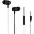 Pro Bass Catalyst series Packaged Aux earphone With Mic - Black
