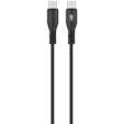 Pro Bass Fuse Series 1m Type-C to Type-C Cable - Black