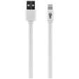 Pro Bass Energize Series Packaged Lightning Cable 1m - White