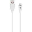 Pro Bass FlexiCord Series 2m USB to Lightning Charging Cable - White