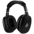 Pro Bass Retro Bluetooth Wireless Headphone with PU Case - Black