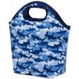 Quest Shark Cammo Lunch Bag Blue