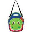 Quest Neoprene Lunch Bag - Dino - Blue/Green