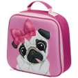 Quest Pug 3D EVA Lunch Bag - Pink