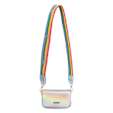 Quest Rainbow Cross Body Bag - Silver