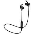 Rocka Luxe Plus Bluetooth Earphones with Micro SD Card Slot - Black