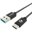 Rocka Blitz Series USB Type-C to USB 3.0 Cable 1.5m - Black Metal Flexi