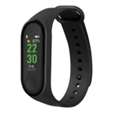 Rocka Heartbeat Series Fitness Band with Heart Rate Monitor - Black - PDQ of 10 Pcs