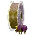SA Filament Dual Silk PLA Filament - Golden Indigo (750g, 1.75mm)