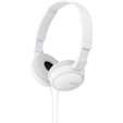 Sony MDR-ZX110 Foldable On-Ear Headphones - White