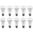 SWITCHED 9W A60 Rechargeable Fast Charge E27 LED WW - 10 PACK