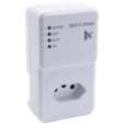 Switched 1-Way TV Surge Adaptor with SANS 164-2