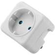 Switched 1-Way Schuko Adaptor