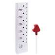 Switched Medium Surge 12-Way Multiplug 0.5m