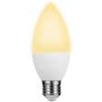 Switched 5w Candle LED Light Bulb E27 - Warm White