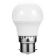 Switched 5w Golfball LED Light Bulb B22 - Warm White
