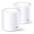 TP-Link Deco X20 (2-Pack) AX1800 Whole-Home Mesh Wi-Fi 6 System (Tri-Band)
