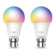 TP-Link Tapo L530B (2-Pack) Smart Wi-Fi Light Bulb - Multicolour