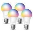 TP-Link Tapo L530E (4-Pack) Smart Wi-Fi Light Bulb - Multicolor