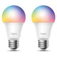 TP-Link Tapo L510E (2-Pack) Smart Wi-Fi Light Bulb - Dimmable
