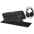 VX Gaming Heracles Series 4-in-1 Combo KB, Mouse, Mousepad, Headset