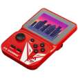 VX Gaming Nostalgia Series Handheld Retro Game Station with 4gb Micro SD - Red