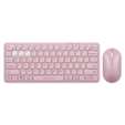 VolkanoX Blaze Bluetooth Wireless Keyboard and Mouse Combo - Rose