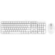 VolkanoX Garnet Bluetooth Wireless Keyboard and Mouse Combo - White