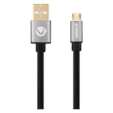 VolkanoX Couple Series Micro USB Premium Twin Pack 1m Charge/Data Cable - Black
