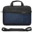 Volkano Seismic 15.6" Laptop Shoulder Bag Blk/Nvy