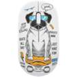 Volkano Tag Series 2.4G Wireless Optical Mouse with Nano USB and Type-C Receiver - Pug