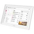 Volkano Agenda Series Smart Calendar and Digital Photo Frame 15.6" - White