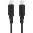Volkano Nova Series USB C to USB C 100W 1.2m TPE cable-Black